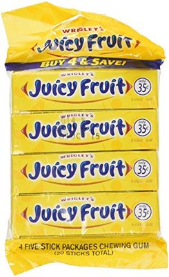 Wrigley&#39;s Juicy Fruit 4PK