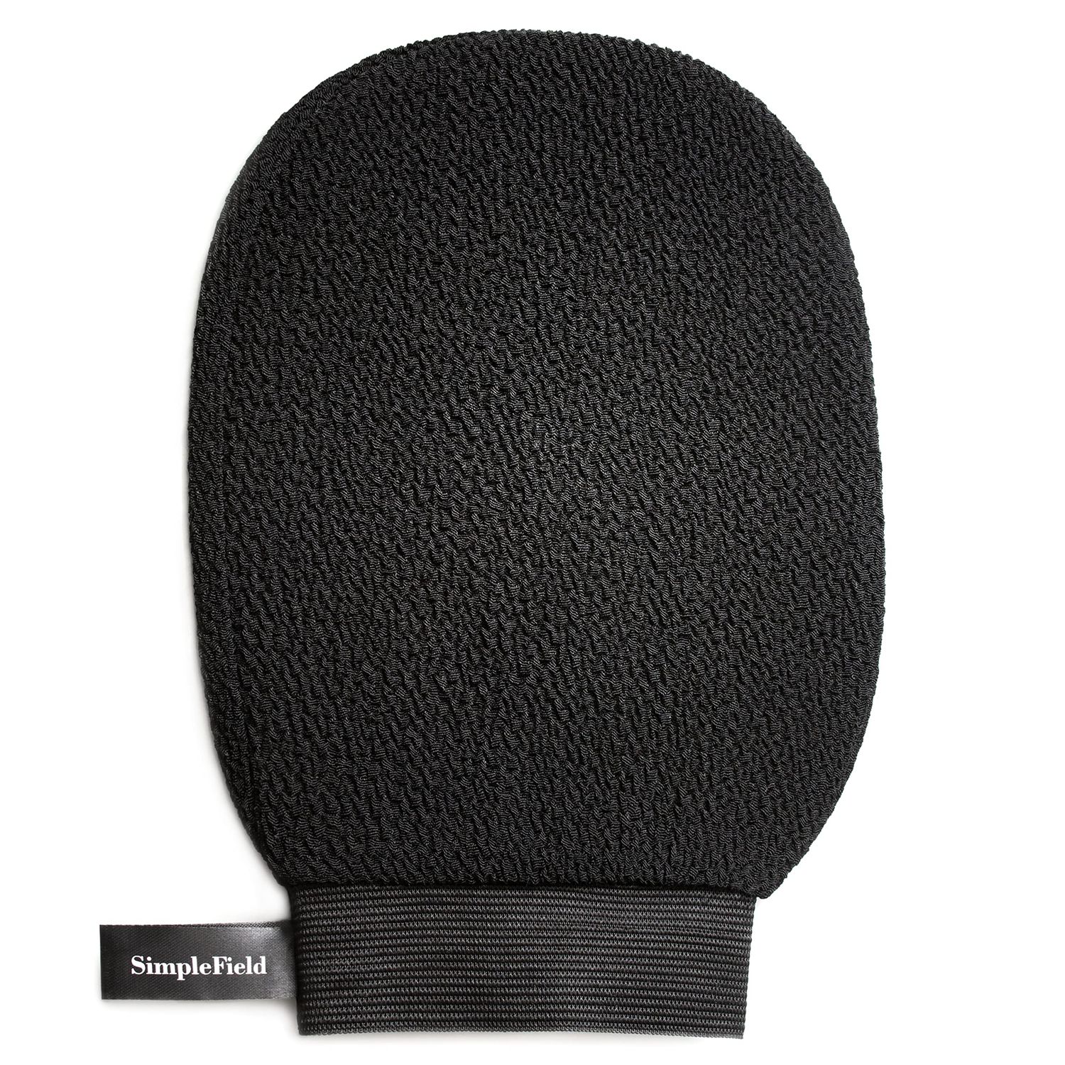 SimpleField Korean Exfoliating Mitt for Remove Dead Skin. 100% Viscose Deep Kessa Exfoliating Glove for Body Scrub, Keratosis Pilaris and Self Tanning. Easily Smooth Skin Surface. (1 Piece)