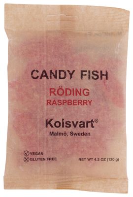 Kolsvart Raspberry Fish, 4.2 OZ