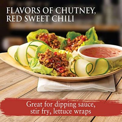 Minor's Sweet Chili Sauce, Hot Sauce, Golden Chutney Flavor for Dipping Spring Rolls, Ready to Use , 4 lb 11.2 oz Bottle (Packaging May Vary) (Pack of 1)