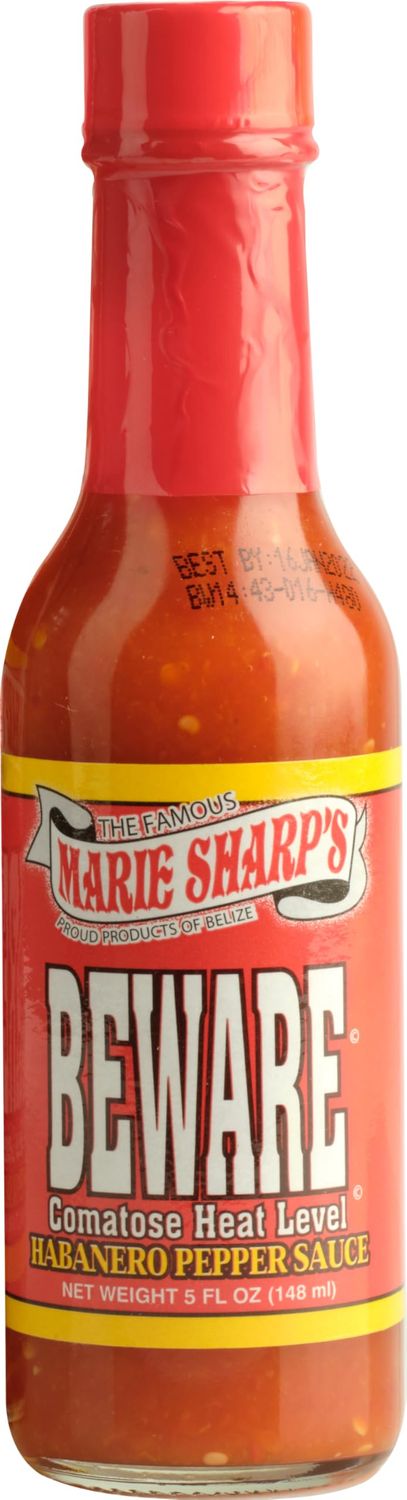 Marie Sharp&#39;s Beware Comatose Habanero Pepper Sauce, 5 oz