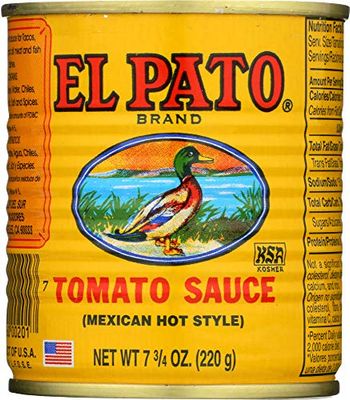 El Pato Sauce Hot Tomato 7.75 Oz