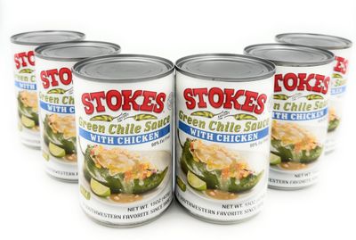 Stokes Green Chile Sauce with Chicken Pack of 6