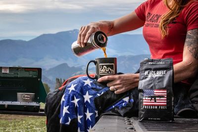 Black Rifle Coffee Company Freedom Fuel, Dark Roast Ground Coffee, 12 OZ Bag