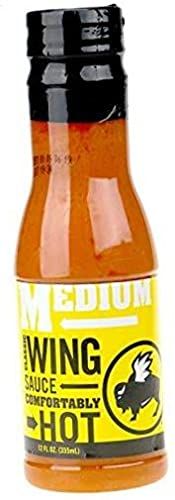 Buffalo Wild Wings Classic Sauce - Medium, Comfortably Hot - 12 fl. oz. .2. pack -12 Fl Oz (-092021-v1)
