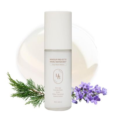 HEVEBLUE Makeup Pro Ecto Namu Water Mist - Sensitive Skin, Korean Skincare, Vegan, Makeup Fixer, Facial Spray, Hydro Fitting, Skin Boosting, Moisturizing, Calming, Skin Conditioning, Mother&#39;s Day Gift