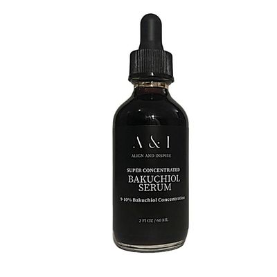 Generic 100% Pure, Cold Pressed, Bakuchiol Serum 2 oz, Plant-Based Natural Retinol Alternative
