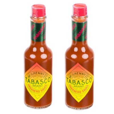 2 Pack Habanero Tabasco Hot Sauce - 5 oz Tobasco, Habanero Hot Tabasco Sauce - Tabasco Family Reserve by Little Squirt