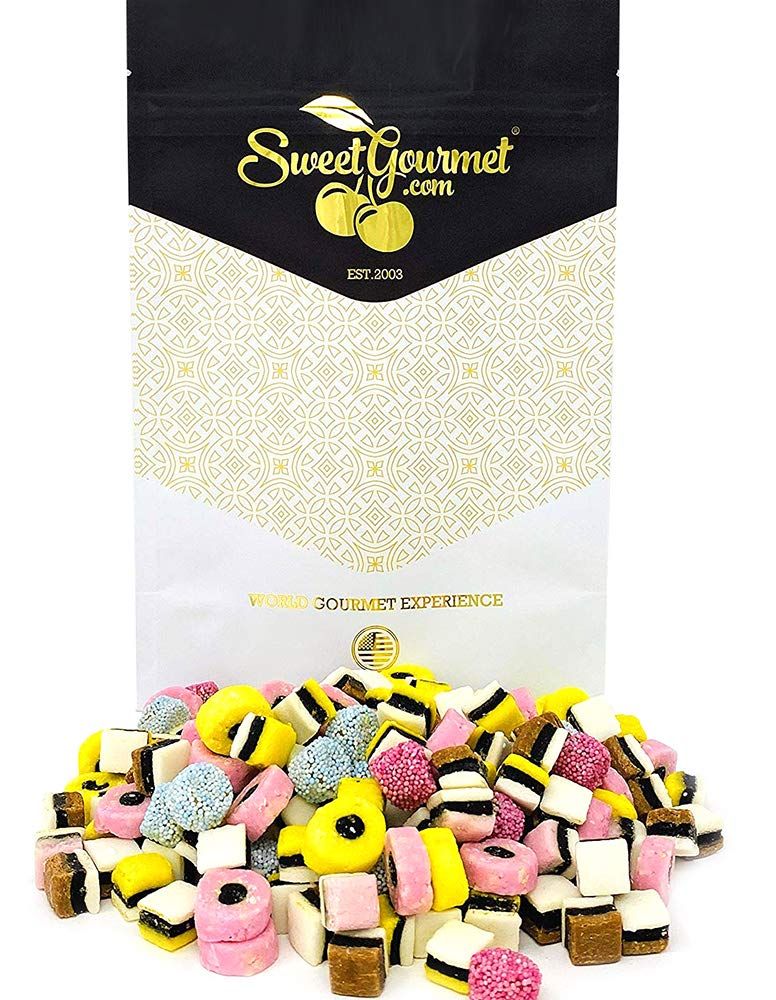 Gustaf&#39;s english mini licorice allsorts, 1.5 lb