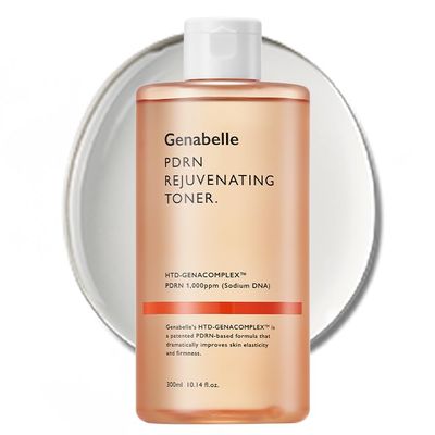 PDRN Rejuvenating Toner - Deep Hydration &amp; Skin Barrier Support with PDRN, Panthenol, Hyaluronic Acid - Soft &amp; Glowing Skin - 10.14 fl.oz/300ml