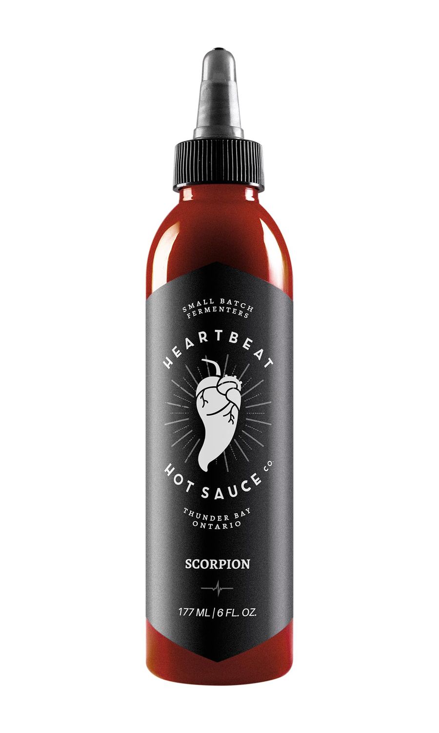 Heartbeat Hot Sauce Co. Scorpion, 6 oz.
