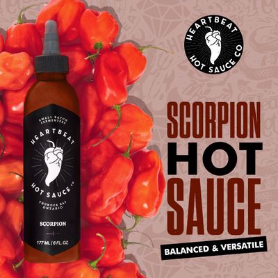 Heartbeat Hot Sauce Co. Scorpion, 6 oz.