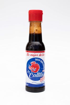 ( 3 pack ) La Callita, La Camananga Roja y Negra Salsa La Callita Seafood Sauce La Original by Lencho 4x4 and Marisquero from Guasave Sinaloa, 5 oz.