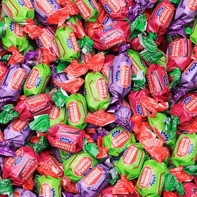 Bubblegum - 12 OZ Bag - Chewing Gum for Kids- Grape, Apple, Watermelon - Individually Wrapped - Great for Party Favors, Goody Bags, Pinata Stuffer