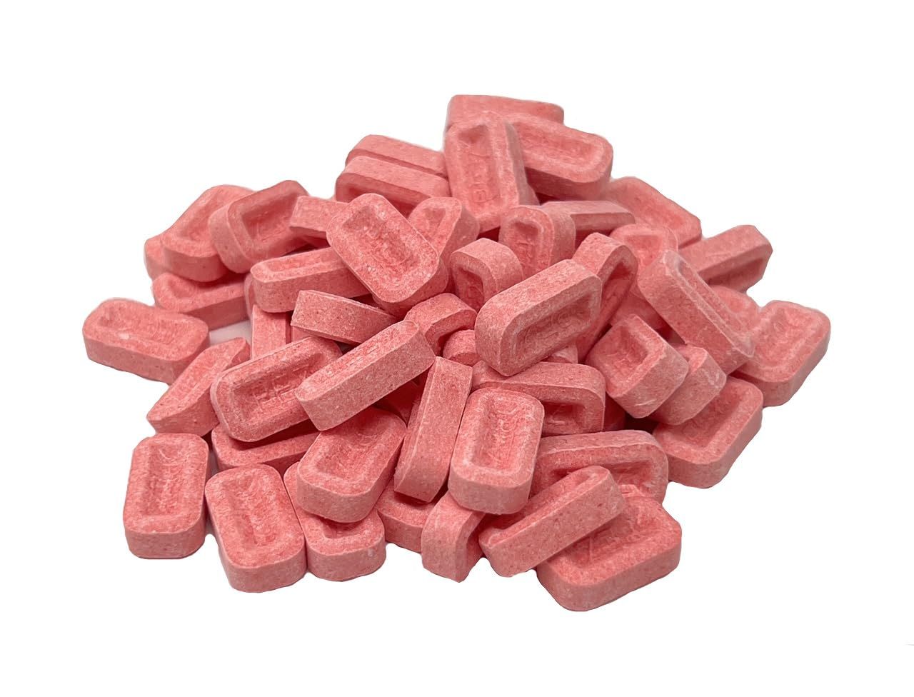 YANKEETRADERS Sour Watermelon Tablets Unwrapped Candy Pez Dispenser Refills, 4 Pounds