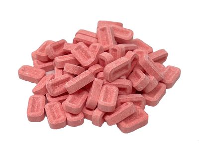YANKEETRADERS Sour Watermelon Tablets Unwrapped Candy Pez Dispenser Refills, 4 Pounds