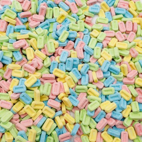 PEZ Candy Tablets 2 lb - Candies Bulk Bag, Assorted Sour Flavors (Watermelon, Blue Raspberry, Green Apple, Pineapple), Unwrapped Sweets