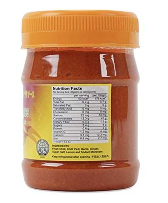 Taho Lemon Chili Sauce - Extra Hot, 180g, 1 Bottle Air Flown from Singapore Directly
