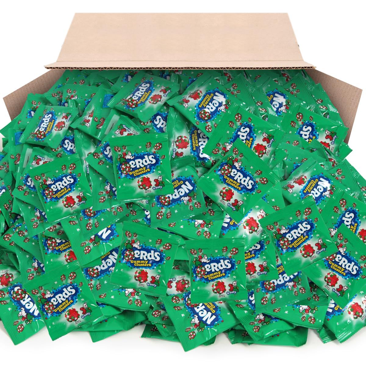 Easter Gummy Clusters, 5lb Pack of NerdsClusters Individual Packs, Ideal for Family Gatherings and School Events, Perfect Easter Candy Gummy to Bring Joy and Sweetness to Every Celebration