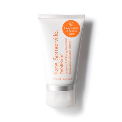 Kate Somerville ExfoliKate Intensive Exfoliating Treatment - Salicylic Acid and Lactic Acid Super Facial Scrub Improves Texture and Pores, 0.5 Fl Oz
