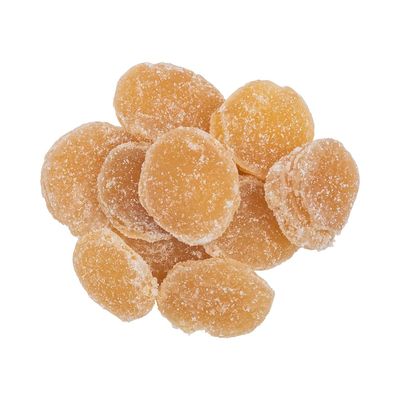 OliveNation Crystalized Ginger Slices, Sweet and Spicy Candied Ginger, Kosher, Gluten Free, Vegan - 8 oz