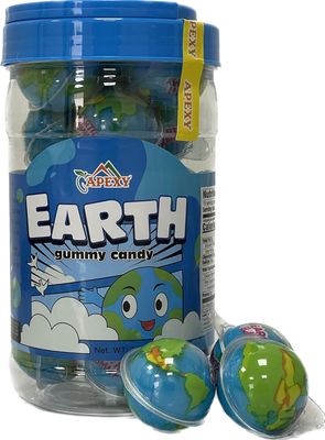 Apexy Planets Gummy Candy with Fruity Liquid Center Fat Free Fun &amp; Delicious Space- Themed Treats Great for Halloween, Birthday, Trick Or Treat, Party 11.42oz