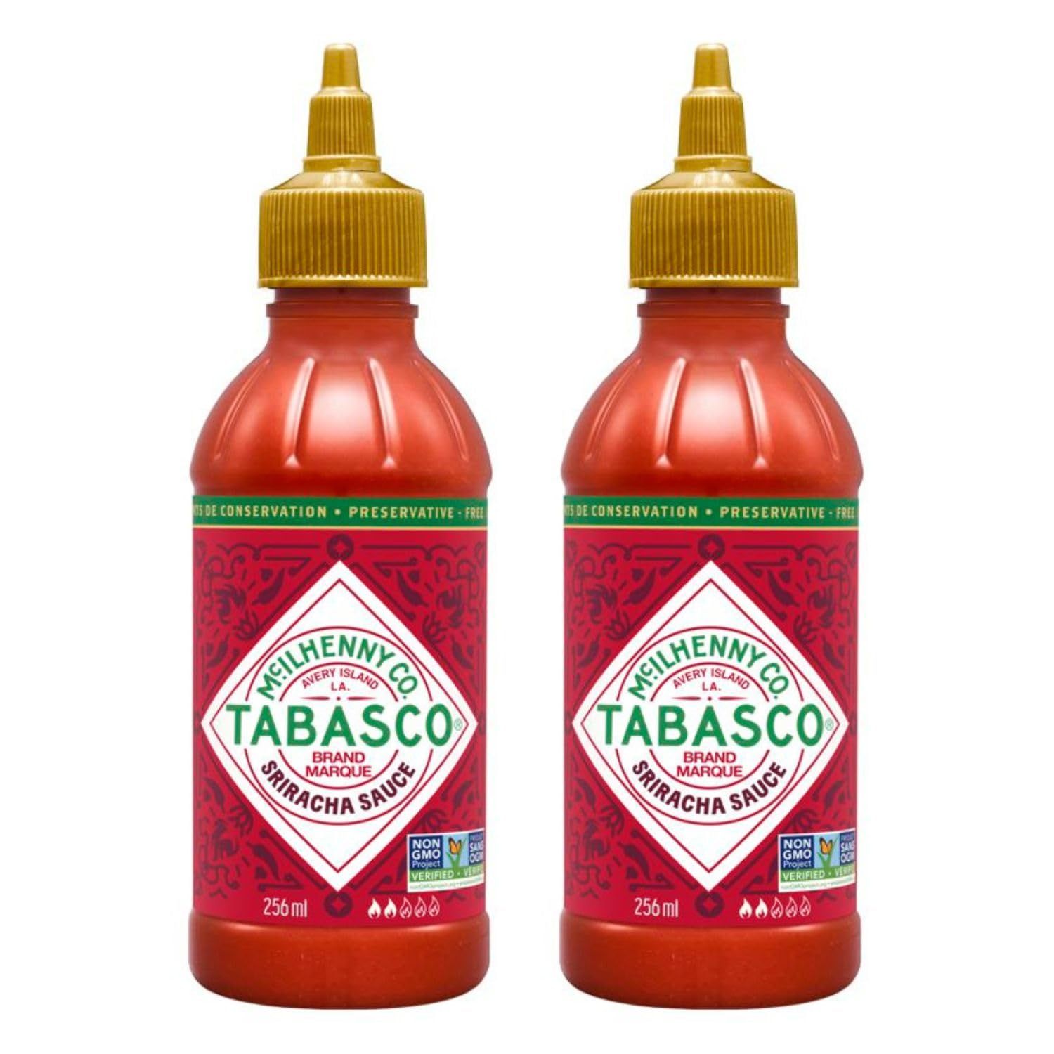 Sriracha Thai Chili Sauce by Tabasco Brand - 20 Oz (Pack of 2)