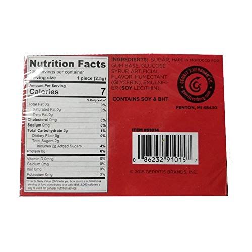 Clove Gum 10/5 Stick Packs