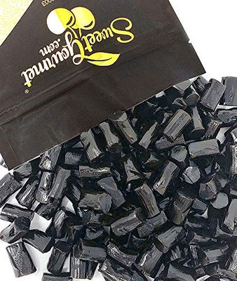 SweetGourmet Finnska Sugar Free Soft Black Licorice Candy 2 Pounds