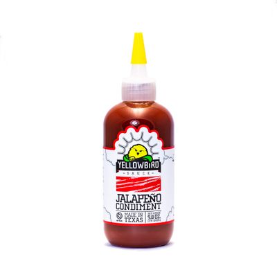 Yellowbird Jalapeno Condiment Sauce 9 oz (Pack of 3)