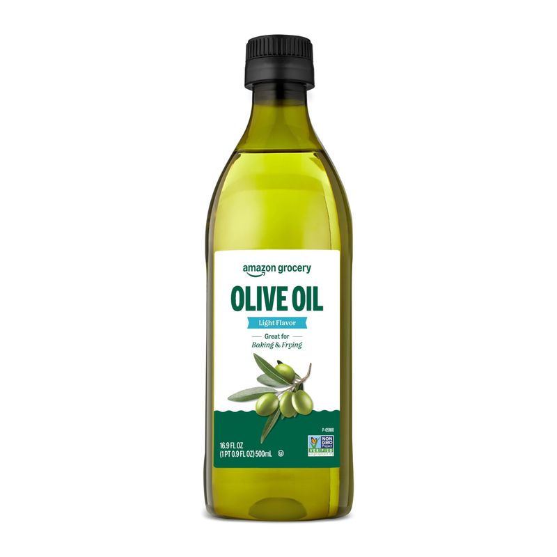 Amazon Grocery, Olive Oil, Light Flavor, 16.9 Fl Oz (Previously Amazon Fresh, Packaging May Vary)