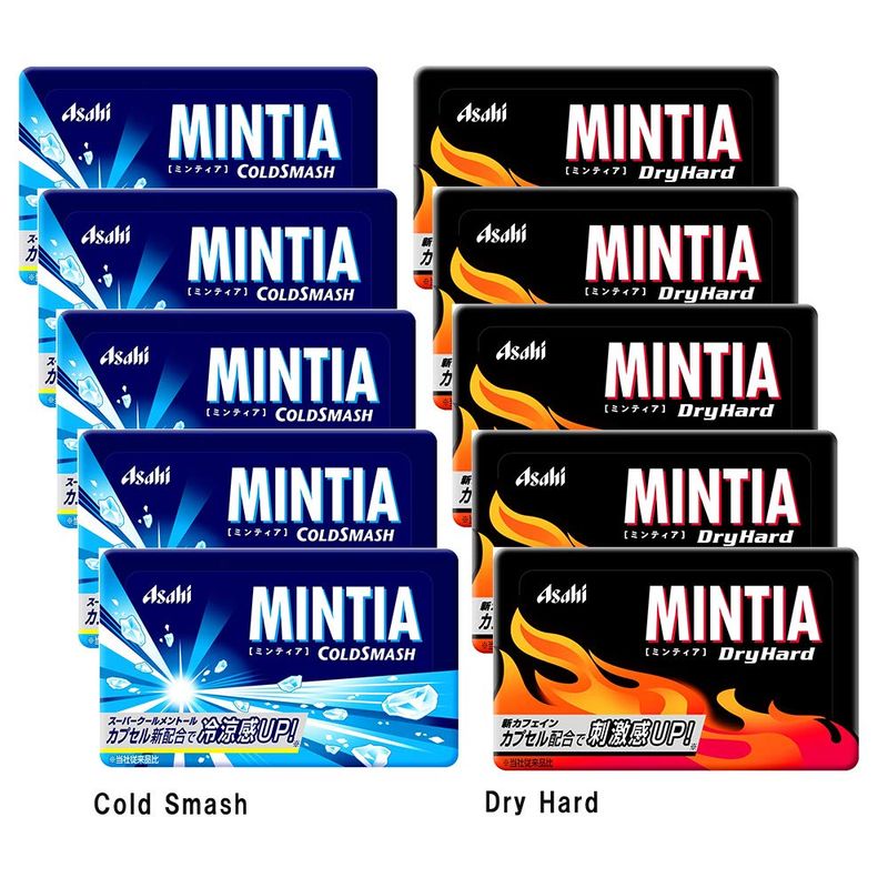Mintia Assortment 0.2oz 2Types 5pcs Japanese Tablet Candy Ninjapo
