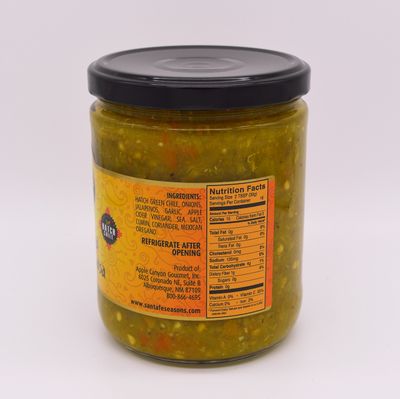 SANTA FE SEASONS Salsa Fire Roasted Green Chile, 16 OZ