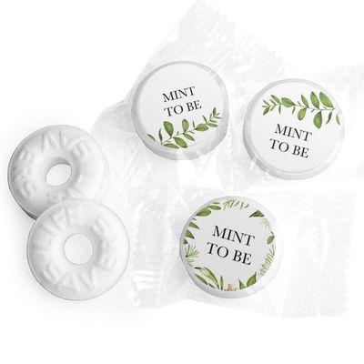 Mint to Be Stickers for Lifesavers Mints, Wedding Party Favors for Guests - Botanical Theme, 324ct Stickers