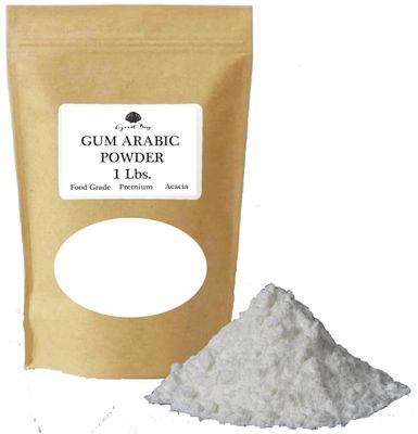 Gum Arabic (Acacia) Powder Food Grade (1 Lbs.)