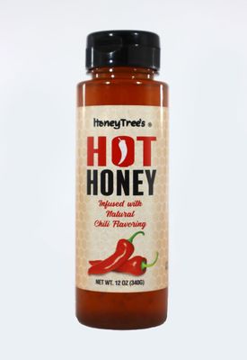 Honey Tree Hot Honey, Infused with Natural Chili Flavoring, 12 Oz (Pack of 1)