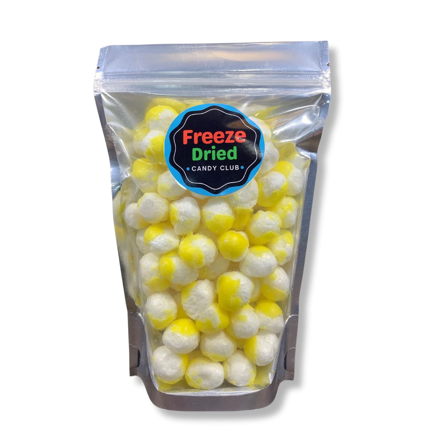 Freeze Dried Candy Club LemonHeads - 4 oz 8 oz 11 oz - Sweet, Sour, Tangy, Lemon, Irresistibly Crunchy! Always Crispy, Never Crushed TikTok Challenge Multiple Size Options (4 oz., Lemon)