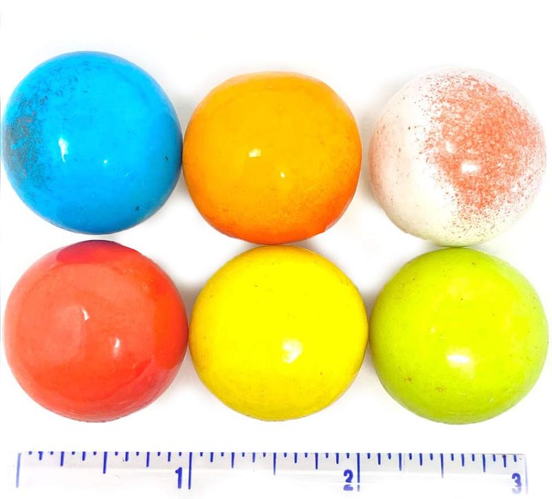 SweetGourmet Lightning Bolts Sour Filled Bubble Gum Balls 2 Pounds