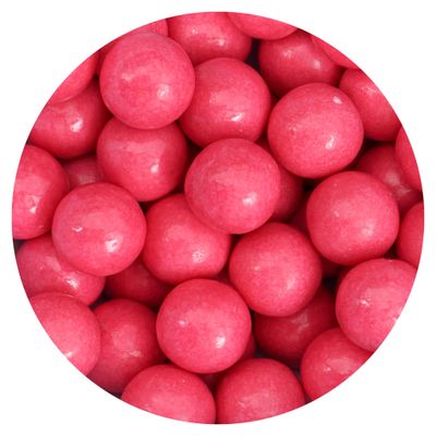 Pink Gumballs 1 Inch Gumballs, 2 Pound Bulk Bag (Approx. 110 Pieces), Pink Candy, Gumballs 1 Inch Pink, The Hampton Popcorn &amp; Candy Company