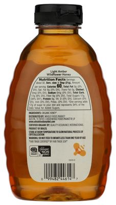 365 by Whole Foods Market, Organic Light Amber Wildflower Honey, 24 Ounce