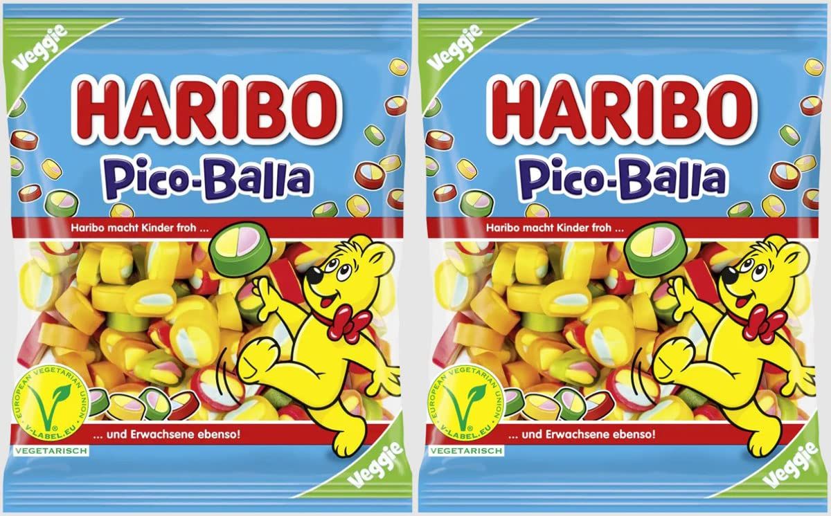 Haribo Pico-Balla Gummy Candy 2-Pack (2 x 160g)