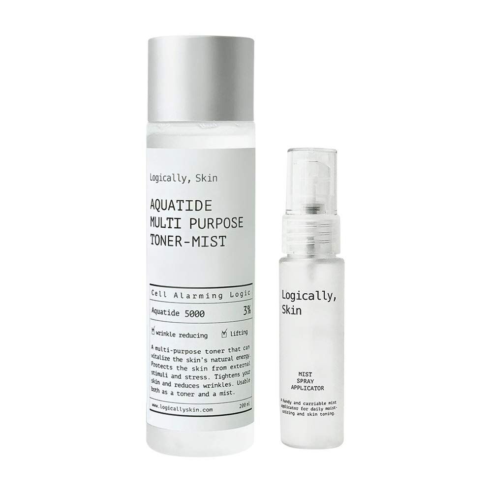 Logically skin Aquatide Multi Purpose Toner Mist 200ml,Korean Skin Care,Korean Beauty,Toner Mist,Facial Mist Toner,Facial Spray,Facial Toner,Face Spray,Face Mist