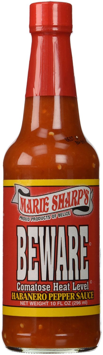 Marie Sharp&#39;s Beware Comatose Habanero Hot Sauce 10 oz