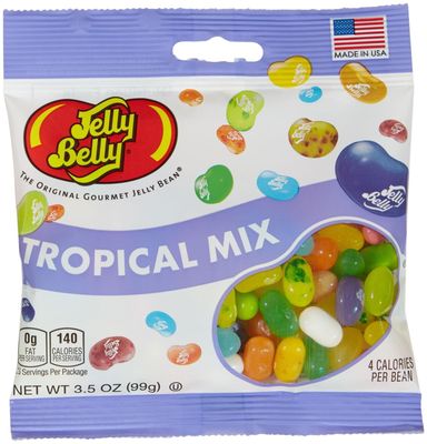 Jelly Belly Assorted Beans - Tropical Mix - 3.5 oz. - 12 Pack