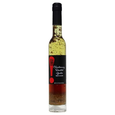 OMG! Gourmet Chardonnay Roasted Garlic Marinade As found in Pike Place Market (Delicious, Perfect for breads, veggies, salads, and marinades), 375ml/12.7oz