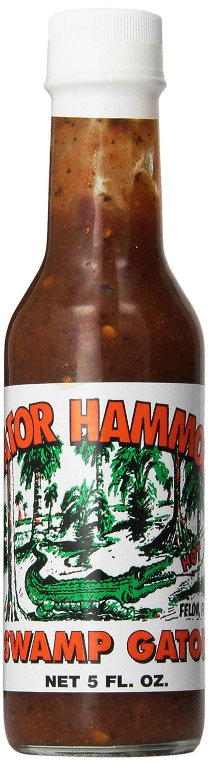 GATOR HAMMOCK Gator Hammock Swamp Gator Habanero &amp; Jalapeno, 5 FZ