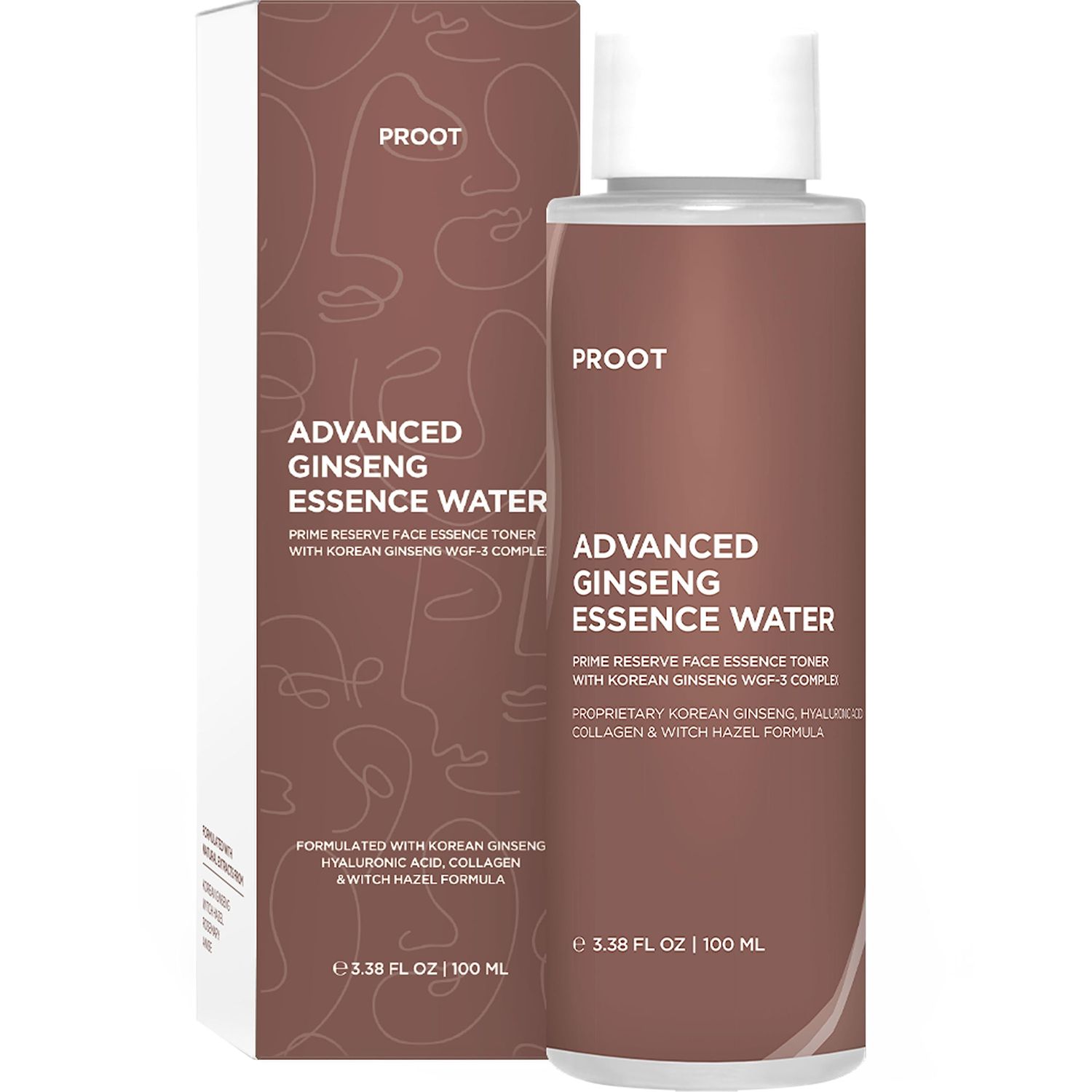 Ginseng Essence Water Advanced Ginseng Essence Water Korean Ginseng Essence Water Ginseng Essence Water with 54% Korean Ginseng Extracts Ginseng Essence Water with Skin Rejuvenating Complex