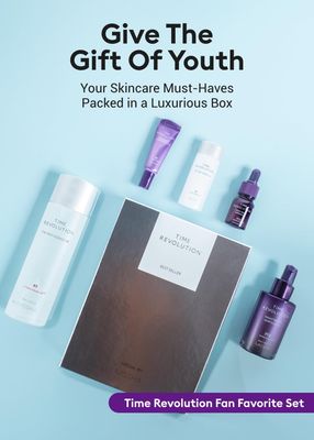 MISSHA Time Revolution Gift Set The First Essence 5X &amp; Night Repair Ampoule 5X for Radiant, Youthful Skin