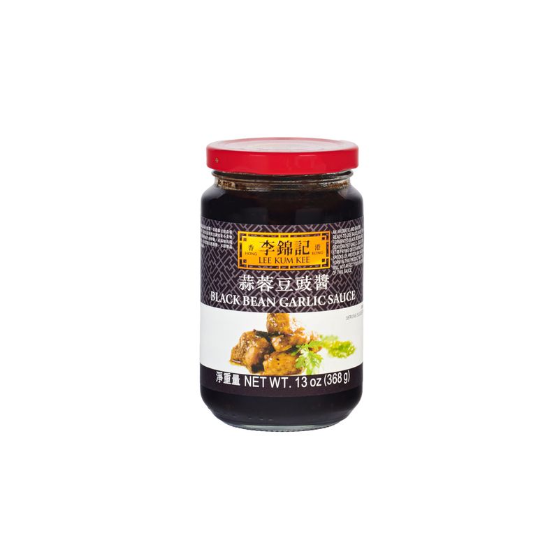 Lee Kum Kee Black Bean Garlic Sauce (13 oz - 1 Pack), Aromatic &amp; Savory - Perfect for Marinades, Braising, Dipping Sauces, Stir-Frying and Steaming Meats or Ribs, Vegetables, and Seafood