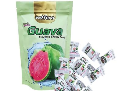 Veffero Simply Chewy guava flavored chewy candy,192g individually wrapped chewy candy